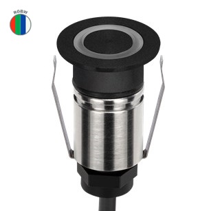 EMIT 25MM 1W 36° LED RGBW 24V DECKLIGHT STS BLACK EMIT 25MM 1W 36° LED RGBW 24V DECKLIGHT STS BLACK